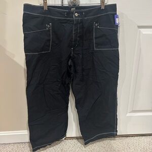 NWT fresh produce black capri pants. Never Worn